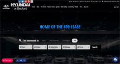 Desktop Screenshot of hyundaiofbedford.com